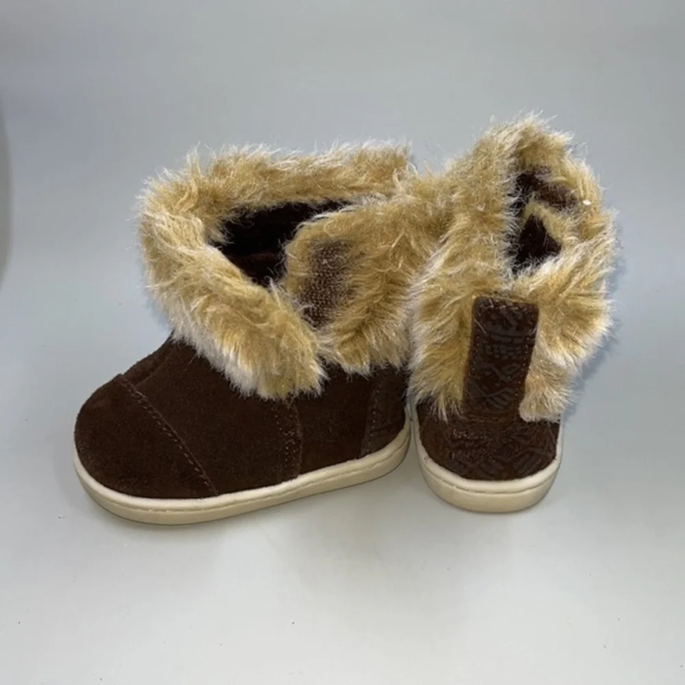 Toms Fur Infant Boots‎